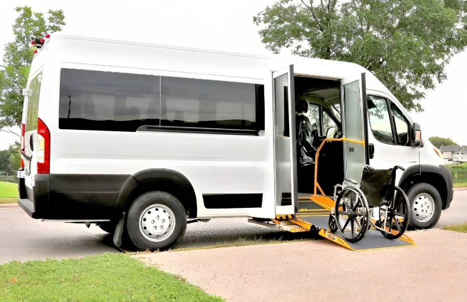 Microtransit vehicle