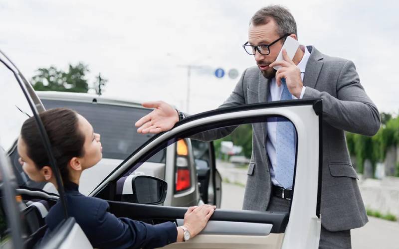 Car accident car advance