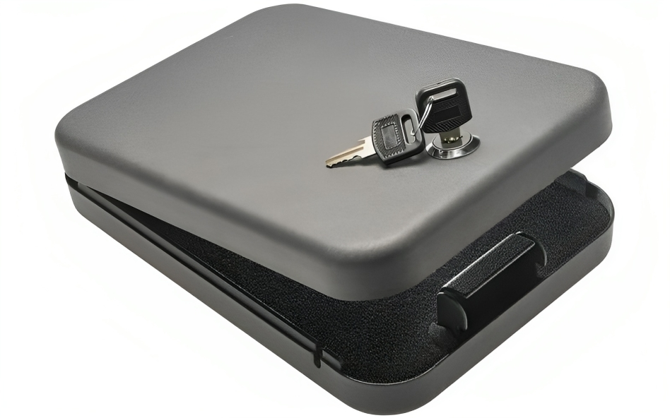 Snapsafe lock box
